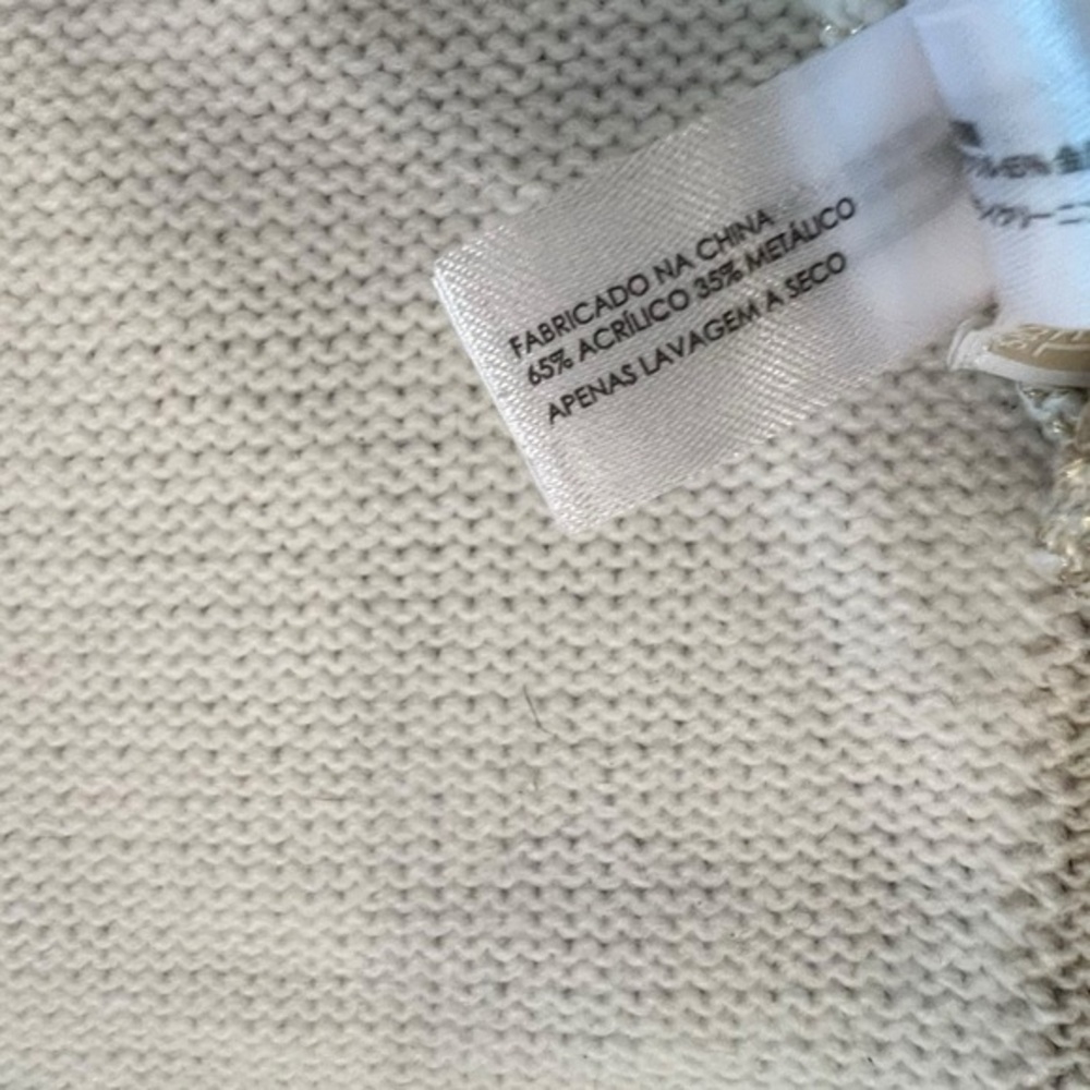 Michael Kors Gold and Cream‎ Scarf - Picture 8 of 10